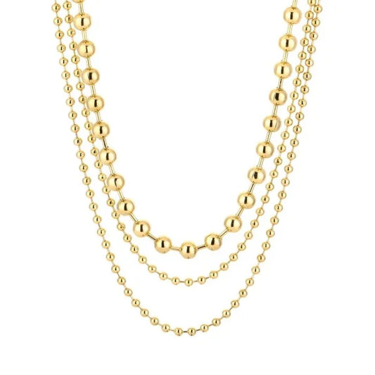 Kralen ketting triple