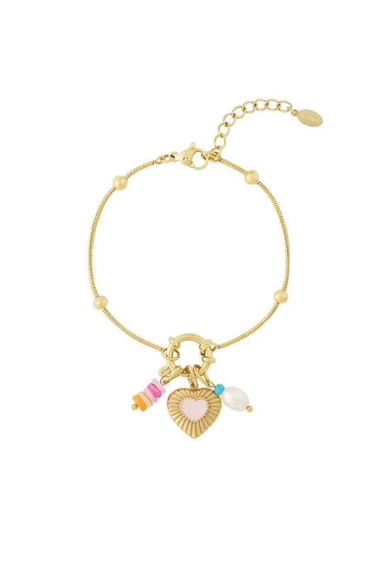 DIY Schattige hart armband