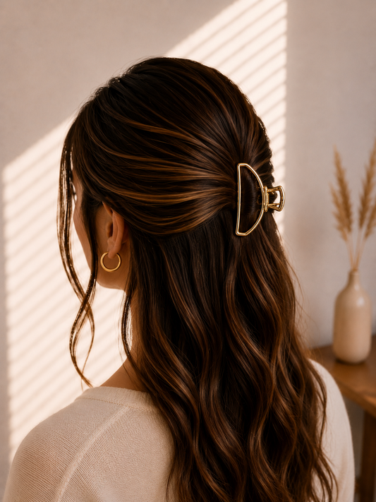 Haarklem basic goud