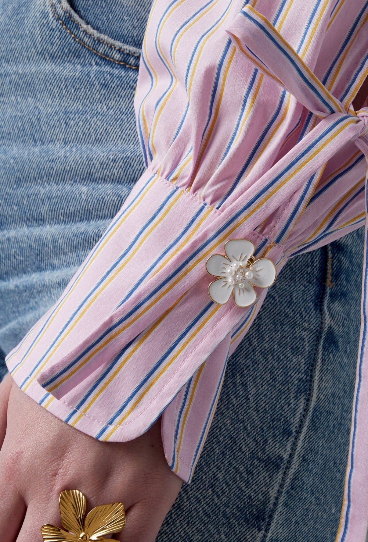 Floral finesse manchetknopen