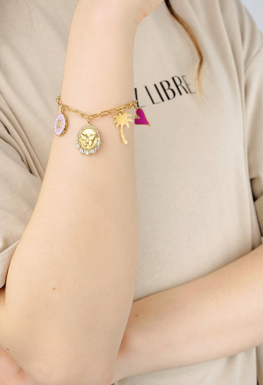 Bedelarmband Palm Springs