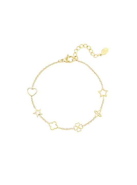 Armband met figuurtjes