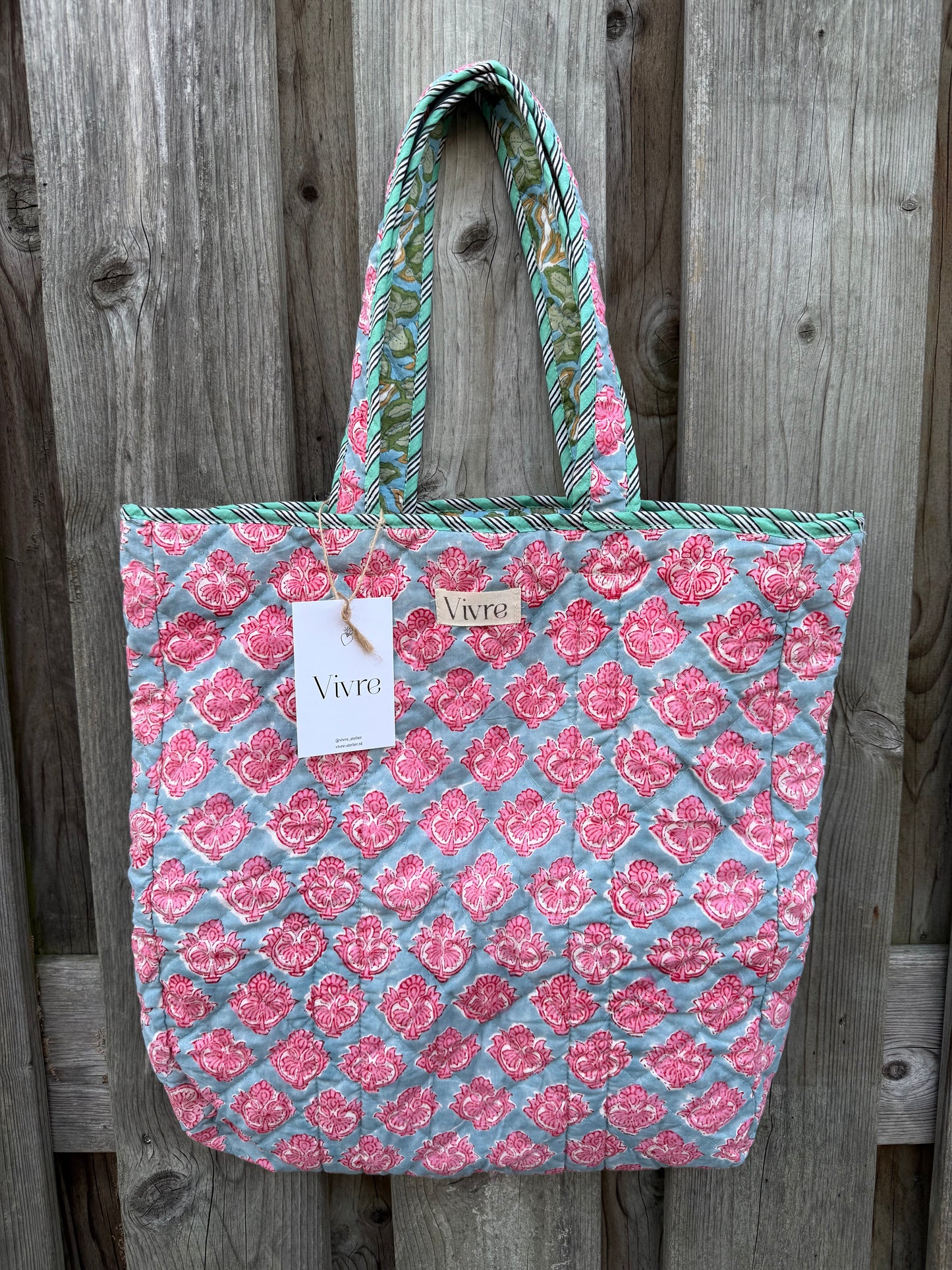Reversible tas Lila