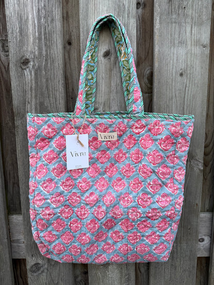 Reversible tas Lila
