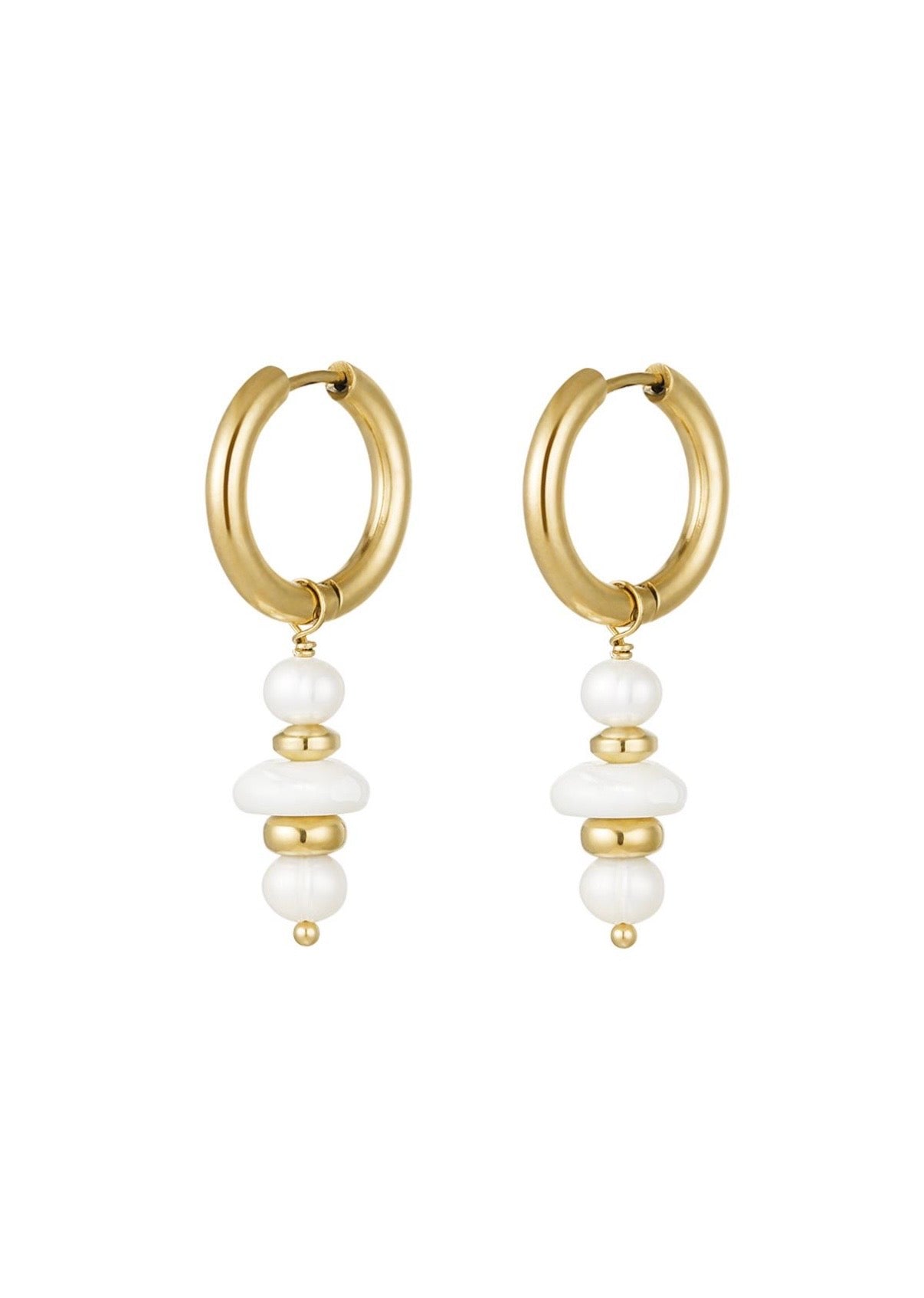Oorbellen perfecte parels