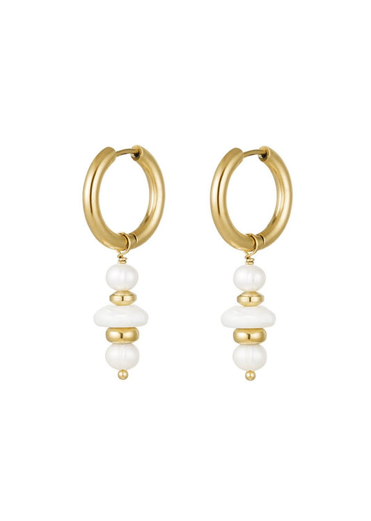 Oorbellen perfecte parels