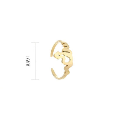 Verstelbare ring fantasie