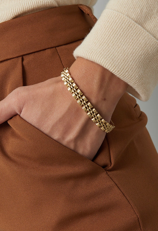 Stoere schakelarmband