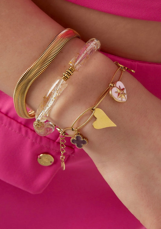 Bedelarmband Lovely Butterfly