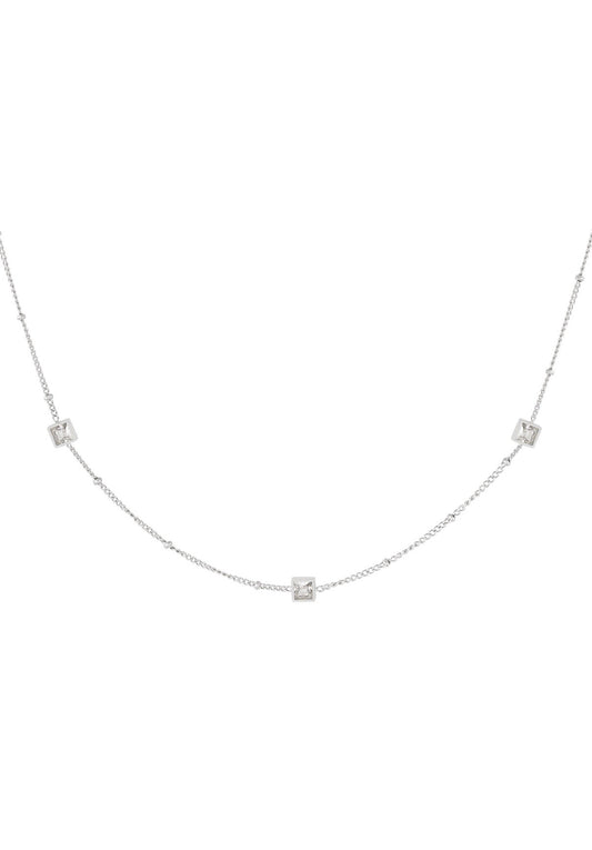 Ketting vierkante steentjes