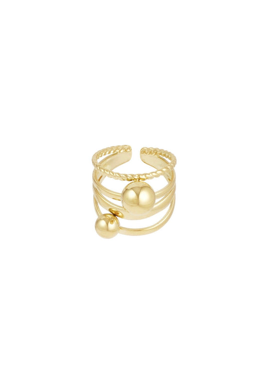 Layered Rings ring