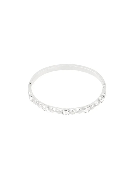 diamond relief armband