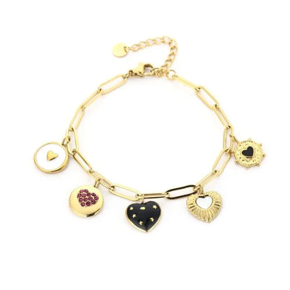 Charms LOVE hartjes