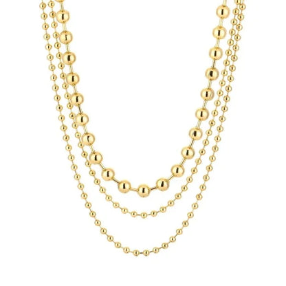 Kralen ketting triple
