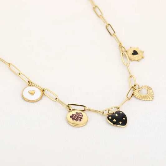Charms ketting - bedels
