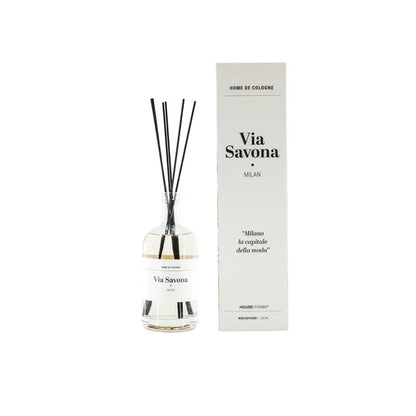 Geurstokjes - Via Savona Milaan - 100ml
