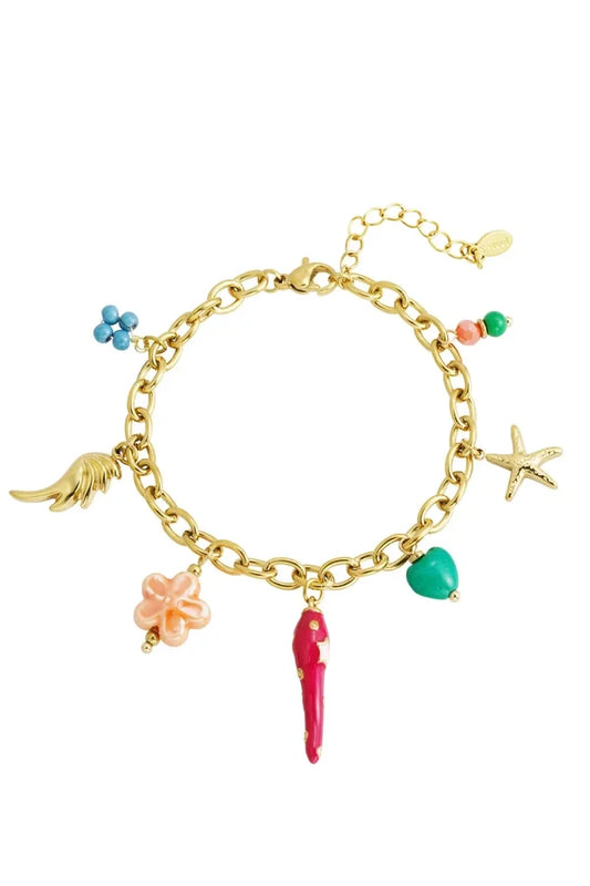 Festive beads armband