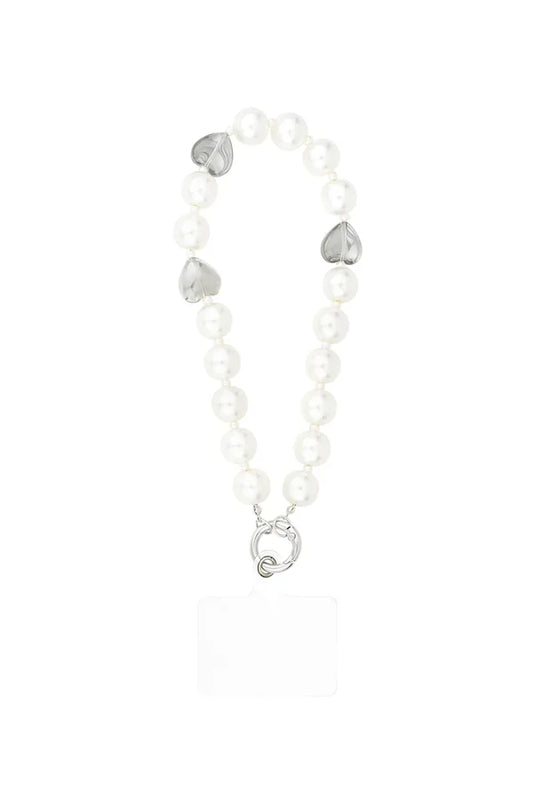 Telefoonkoord heart of pearl