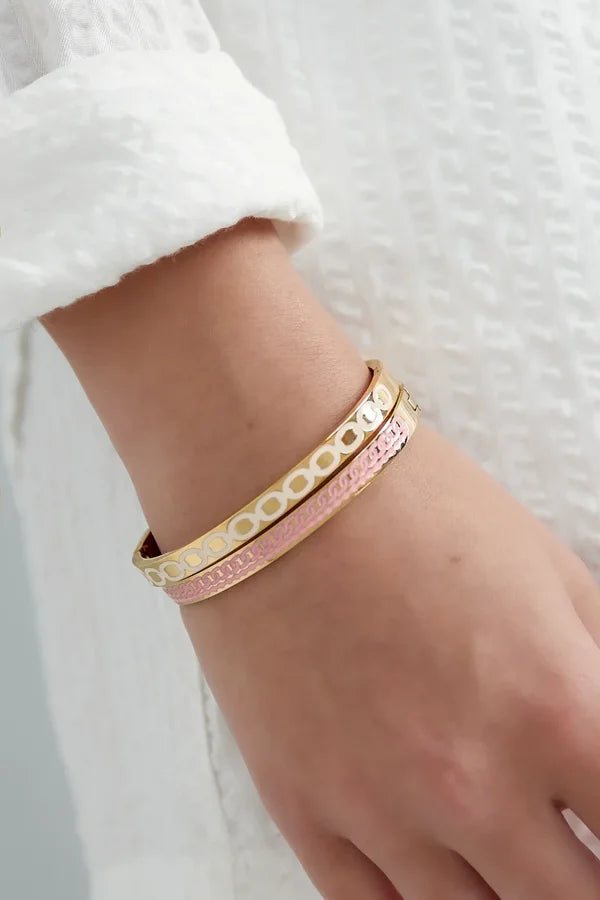 Ronde print bangle