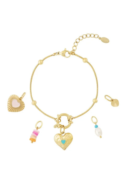 DIY Schattige hart armband