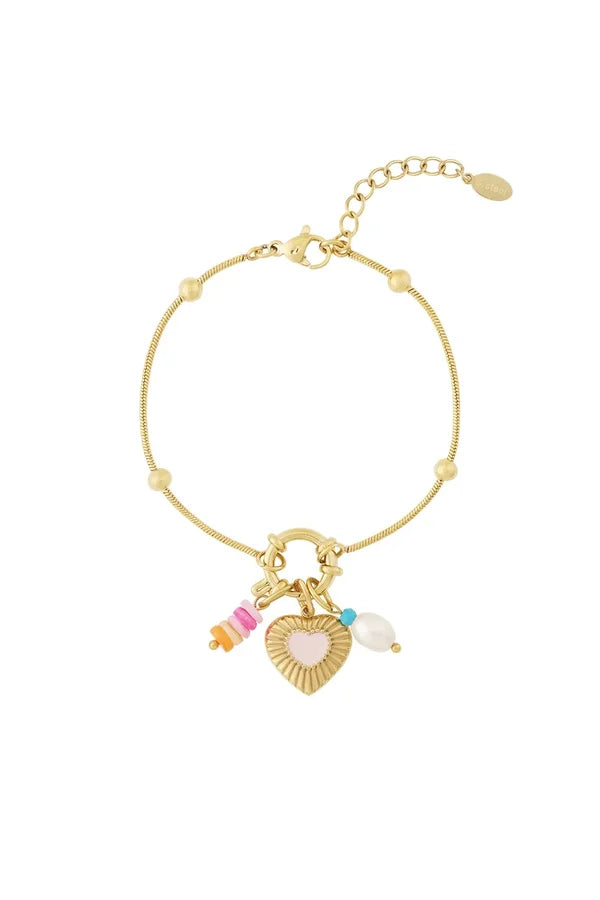 DIY Schattige hart armband