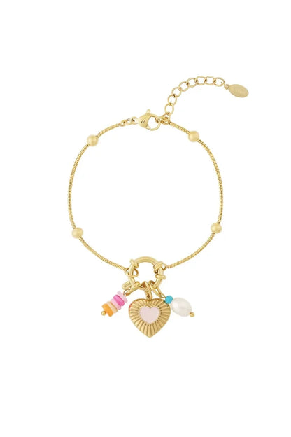 DIY Schattige hart armband
