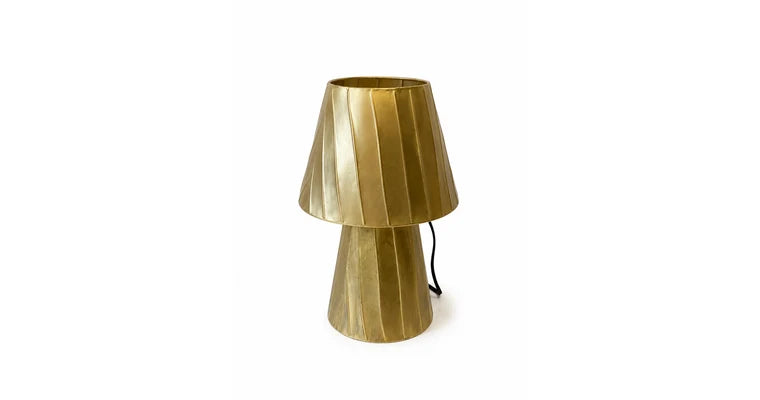Tafellamp metaal goud