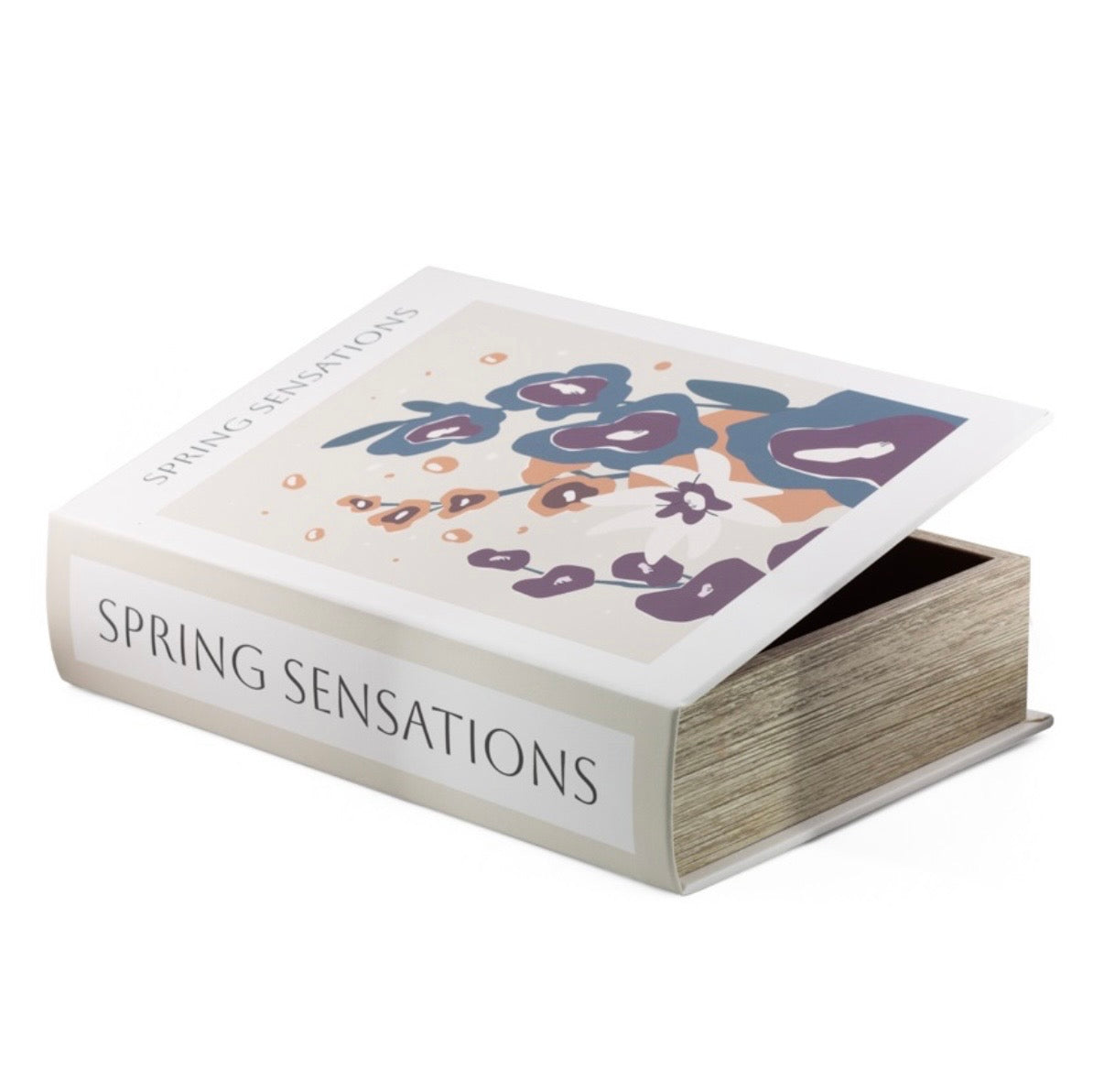 Opbergboek koffietafel spring 30x21cm